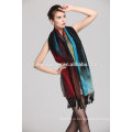 Большой Siez New Design Painting Silk Brushed Shawl